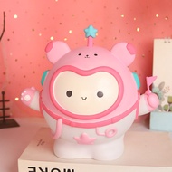 Same Style as Tiktok#Coin Bank Desktop Cute Large Capacity Cartoon Vinyl Savings Bank Gift Coin Bank4.3LyL