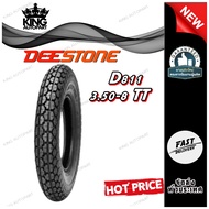 ยางมอเตอร์ไซค์ ขนาด 3.50-8 รุ่น D811 ชนิด TT ยี่ห้อ DEESTONE