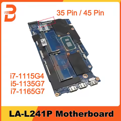 Tested GDM50 LA-L241P Laptop Mainboard For Dell Inspiron 15 3511 Vostro 15 3510 Motherboard DDR4 11t