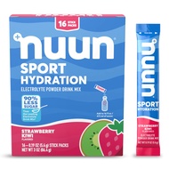 Bột điện giải ít đường (1g) NUUN Sport : hộp 16 gói
