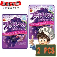 百邦 - Bourbon Fettuccine 提子味 葡萄味 超彈長條軟糖 蛇仔糖 果汁軟糖 橡皮糖 2包 (平行進口)(新舊包裝隨機發貨)