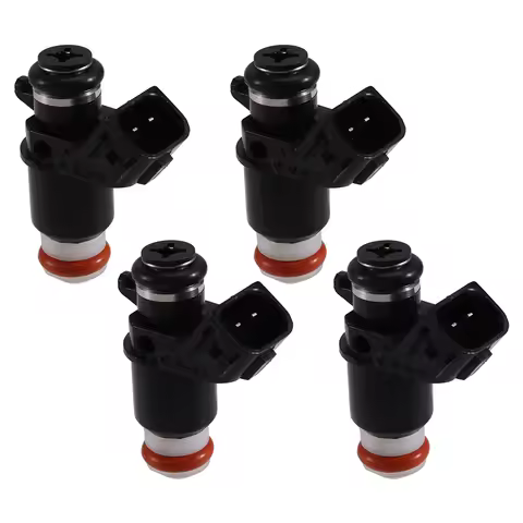 A85E-Motorcycle 4Pcs Fuel Injectors For Suzuki GSXR1000 Z AN400 650 1500-1571010G00 15710-10G00