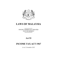 Income Tax Act 1967, Laws of Malaysia