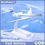 NY 1PCS Gulfstream G650 Aircraft Diecast 1/200 Scale Airplane Model Planes G650ER Airplane Model Pla
