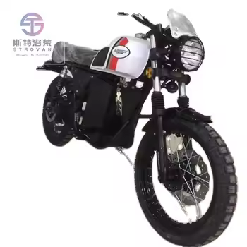 Street High Speed Powerful Race Scooter Electric Adult Motorcycle Retro Motorbike Ev Bike