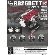 ToysCabin 1: 24 Nissan GT-R GTR RB26DETT Engine Model Capsule Toy Reprint