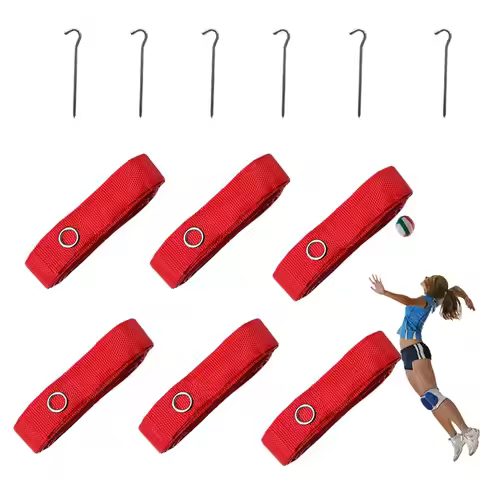 Beach Volleyball Boundary Lines Volleyball Court Lines Grass All-Weather Beach Volleyball Cord For S