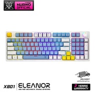 คีย์บอร์ดเกมมิ่ง Nubwo X801 Mechanical MINI RGB CIY Switch มีให้เลือก 2 สี 4 Layout สินค้ารับประกัน