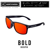 NORTHWEEK Bold Bigspin Polarized Uv400 Protection Unisex Sunglasses