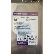 Western Digital WD Purple 8TB HDD WD82PURX 3.5“ SATA III Hard Disk Drive RENEW