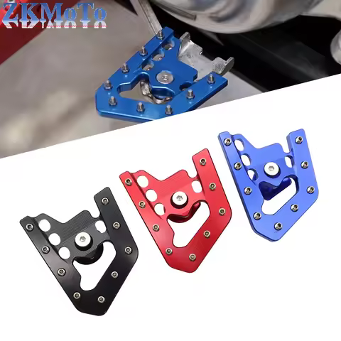 CNC ATV Brake Pedal Step Plate Tip Extender For YAMAHA RAPTOR 700 13-24 700R YFM YFM700 YFM700R 16-2