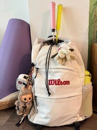 Wilson威爾勝2025新款韓版戶外運動網球包旅行大容量獨立鞋倉雙肩背包