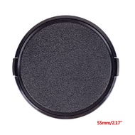 CRE 55MM Universal Plastic Snap-on Front Lens Cap Protective Cover for Sony Canon Nikon Pentax DSLR Camera Filter Accessories