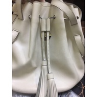 Breal white bucket bag