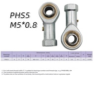 Rod End Bearing PHS 5 6 8 10 Detmk / Rod End Drat / Rod End Joint Bearing