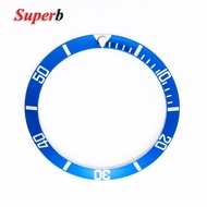 37mm*30mm Aluminium Fashion Flat Watch Bezel Insert Watch Case for Rolex Submariner Water Ghost Divi