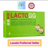 LACTOGG Probiotic – Lactobacillus GG 30 Capsules expiry July 2025