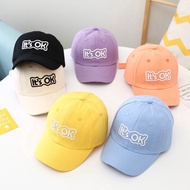 Children's HAT FASHION HAT FASHION HAT Cute Embroidery HAT UNISEX BORIDR MOTIF HAT Its'Ok
