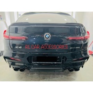 Bmw g02 x4 CS style m4 rear boot trunk carbon fiber ducktail lip spoiler bodykit body kit