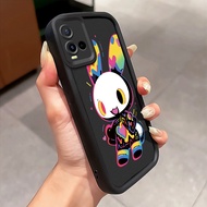 HP Phone Case For VIVO Y21 Y21s Y21T Y21E Y21A Y21G Y33T Y33s Case Rabbit Watercolor Cover Softcase 