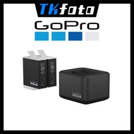 GoPro Black Dual Battery Charger + Enduro Batteries (HERO12 Black/HERO11 Black/HERO10 Black/HERO9 Black)