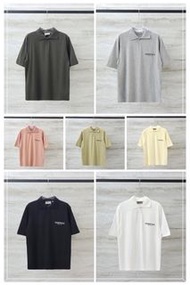 FOG ESSENTIALS 3M反光壓花翻領POLO短袖