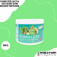 Starxcote Cacti &amp; Succulent Slow Release Fertiliser / Fertilizer (NPK 14-2-12),  500g