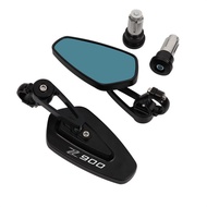 7/8 "22MM CNC กระจกรถจักรยานยนต์ Aluninum แฮนด์กระจกสำหรับคาวาซากิมองหลัง Z900 Z 900du-f