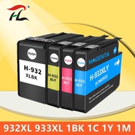 933XL 932XL สำหรับ HP932 933เปลี่ยนตลับหมึกสำหรับ HP 932 Officejet 6100 6600 6700 7110 7610 7612เครื