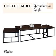 COFFEE TABLE WITH 2 SIDE TABLE / 3 IN 1/LIVING HALL TABLE