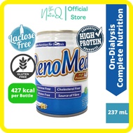 Renomed High Protein Complete Nutrition for Dialysis 237 mL Vanilla Lactose Free No Gluten and Cholesterol Halal