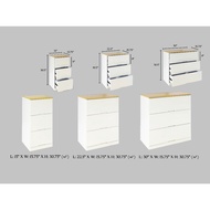 Chest of drawers / 3 Tier drawers / White chest of drawers / cabinets