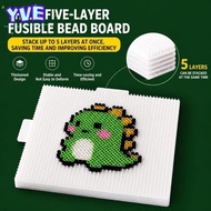 YVE Fuse Bead Board, Super High Five Layer Bead Board,  Layered Structure Multi Layer Space Saving B