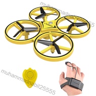 muhammadnabil25555 ZF04 RC Drone Mini Infrared Induction Hand Control Drone Altitude Hold 2 Controll
