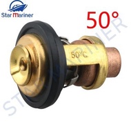 19300-881-761 Thermostat 50℃ 125℉ For Honda Outboard Motor 4 Stroke BF5 To BF100 50-52C Boat Engine 