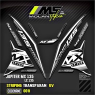 Decal Sticker Striping Variation Transparent Uv Jupiter Mx 135 New 2011-2016 NJMX Yamaha Lc 135 Exci
