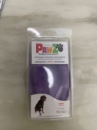 Pawz Rubber Dog Boots Large Size 橡膠寵物防水腳套 狗 襪 10隻全新 只用左兩隻