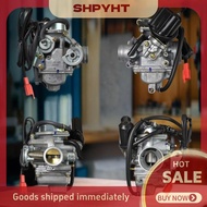 SHPYHT 1ชิ้นสำหรับ GY6 ATV Bajaj Go Kart อุปกรณ์มอเตอร์ไซค์คาร์บูเรเตอร์รถจักรยานยนต์ PD24J 24มม. 12