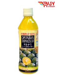 OKIHAM  沖繩100% 香檸柑橘汁/日本無添加 天然維生素 C Shikwasa 濃縮果汁飲品 500ml 平行進口 422687 新舊包裝發貨 WW