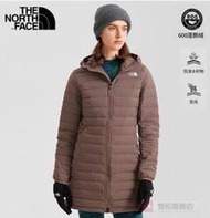 ★滿3000免運★[雙和專賣店] THE NORTH FACE 女600Fill 長版羽絨外套/7QW8/深褐