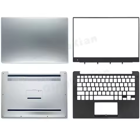 D+For DELL XPS 13 9350 9360 LCD Back Cover Palmrest Bottom Case A B C D Cover