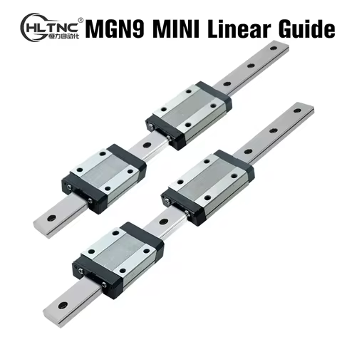 HLTNC MGN9 100 150 200 250 300mm 350 400 450 500mm 9mm Mini Linear Guide With MGN9C MGN9H Slider Car