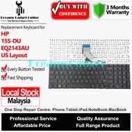 Replacement Notebook Keyboard for HP 15S-DU EQ2143AU series US Layout