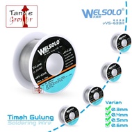 TIMAH GULUNG WELSOLO VVS-633A 0.3MM 0.4MM 0.5MM 0.6MM EXPORT ORIGINAL
