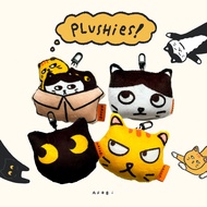 Asobi - Plushies Cats / Soft Keyrings