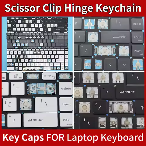 Replacement Keycaps Scissor Clip Hinge For MSI Creator Z16 A11UE/A11UET/A11UEK/A11UEKT MS1571 key ca