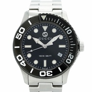 Gucci Divers 126.2 黑色錶盤男士手錶