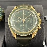 Omega Speedmaster 50th Anniversary All Gold Green 310.63.42.50.10.001