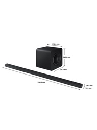 Samsung HW-S800B + SWA-9500S Ultra Slim Soundbar 無線後置喇叭 組合連支架真‧5.1.4 聲道