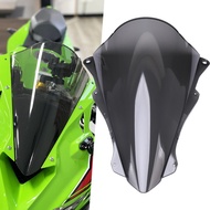 Motorcycle Screen Windshield Windscreen Baffle Wind Deflectors Fit For ZX4R ZX4RR ZX-4R ZX-4RR ZX 4R